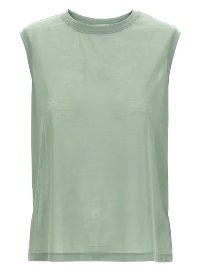 VICTORIA BECKHAM LOGO EMBROIDERY TOP