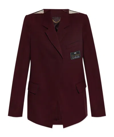 VICTORIA BECKHAM VICTORIA BECKHAM LOGO PATCH FLAP POCKET JACKET
