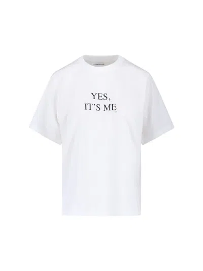 VICTORIA BECKHAM LOGO T-SHIRT