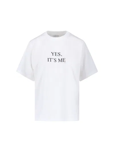 VICTORIA BECKHAM LOGO T-SHIRT