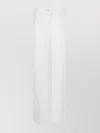 Victoria Beckham Womens Washed White Alina Flared-leg Denim Jeans In White