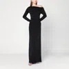Victoria Beckham Midi Dress In Black