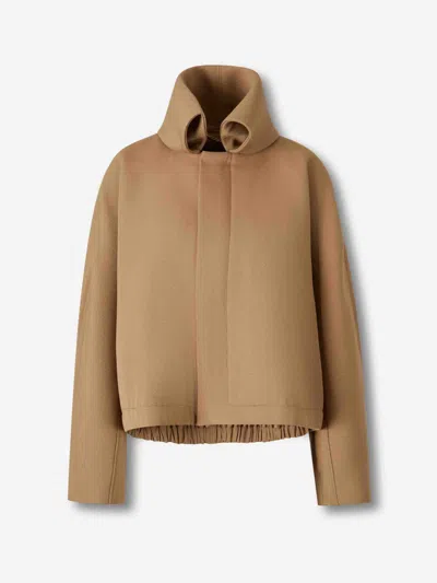 Victoria Beckham Long Coat By In Black