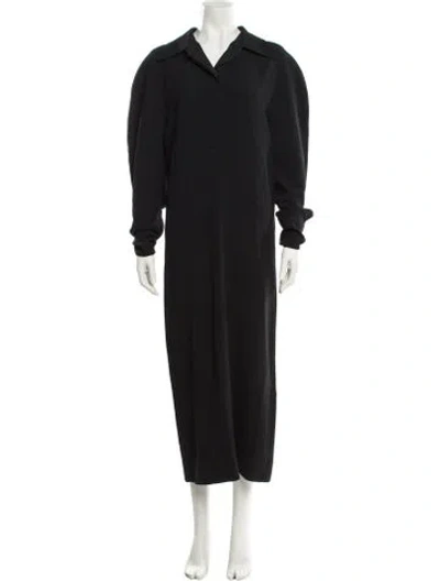 Pre-owned Victoria Beckham Long Dress W/ Tags In Black