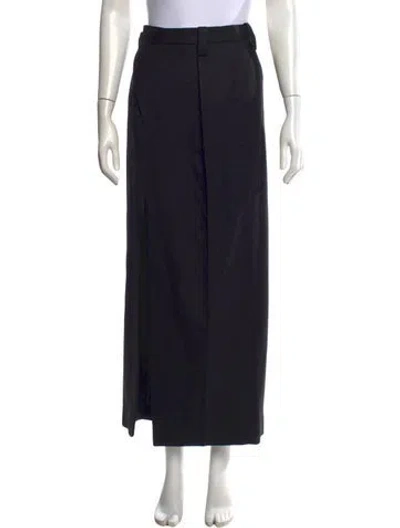 Pre-owned Victoria Beckham Long Skirt In Black