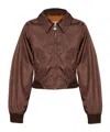 Victoria Beckham Long-sleeved Casual Jacket In Red