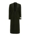 Victoria Beckham Long-sleeved Coat In Green
