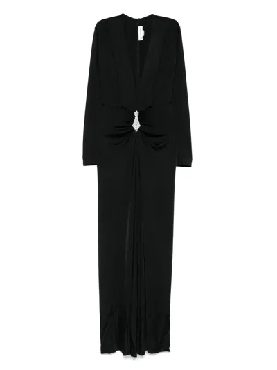Victoria Beckham Long-sleeved Maxi Dress