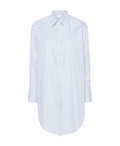 VICTORIA BECKHAM LONG-SLEEVED STRIPED SHIRT
