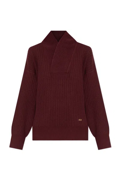 VICTORIA BECKHAM SHAWL-COLLAR JUMPER