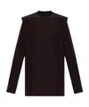 Victoria Beckham Soft Finish Blouse In Black