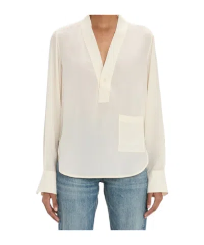 Victoria Beckham Long-sleeved Cover-up In Neutral