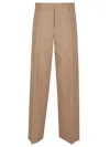 VICTORIA BECKHAM VICTORIA BECKHAM LOW RISE SEAM-DETAIL TROUSER