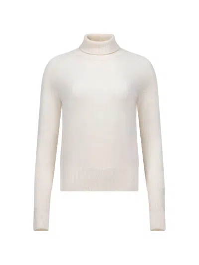 Victoria Beckham Marie Roll-neck Sweater In Neutrals