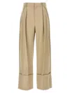VICTORIA BECKHAM VICTORIA BECKHAM MAXI TURN-UP PANTS