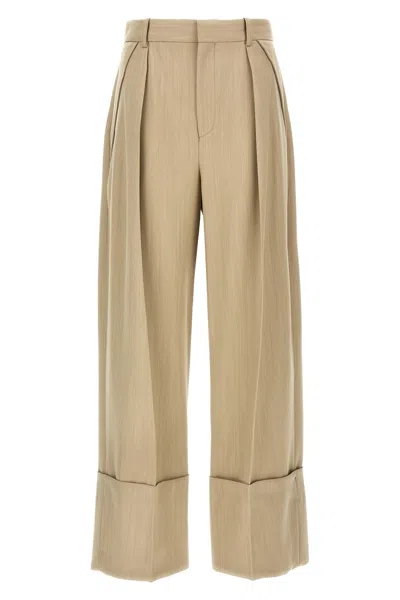 VICTORIA BECKHAM VICTORIA BECKHAM MAXI TURN-UP PANTS
