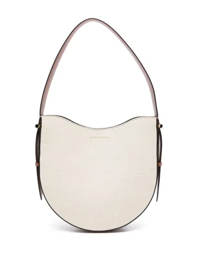 Victoria Beckham Medium Dia Shoulder Bag In Neutrals