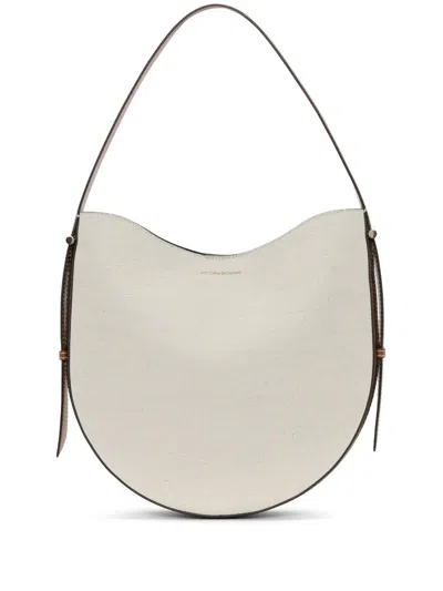 Victoria Beckham Medium Dia Shoulder Bag In Neutrals