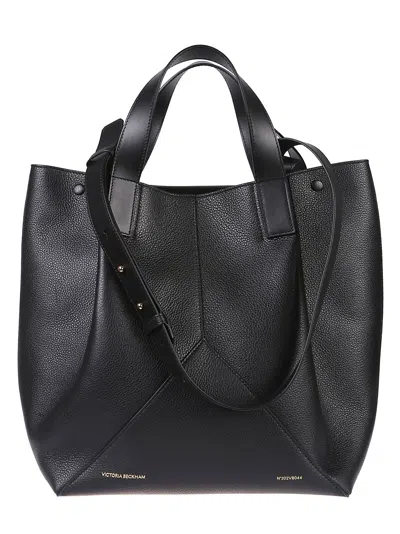 Victoria Beckham Medium Jumbo Shopping Bag In Black