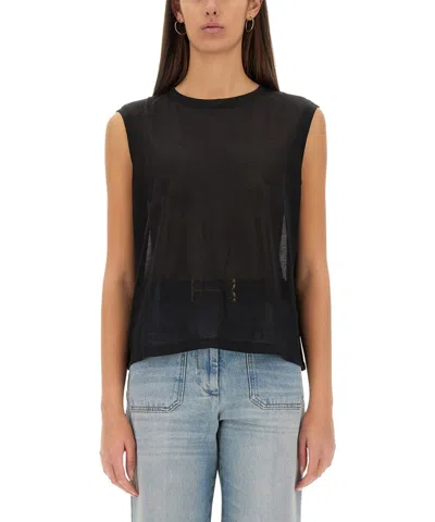 Victoria Beckham Mélange Tank Top
