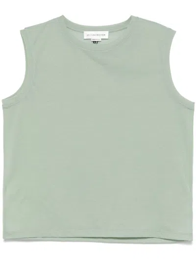 Victoria Beckham Mélange Tank Top In 绿色