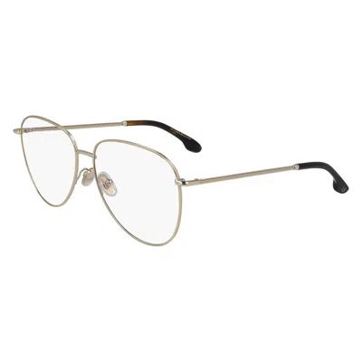 Victoria Beckham Metal Glasses Women's (frames) In Gold