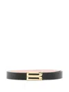 Victoria Beckham Small Grained-leather Belt
