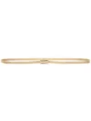 Victoria Beckham Micro Frame Belt In Gold