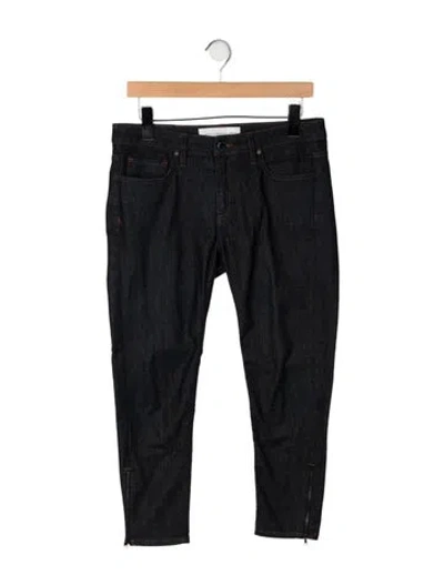 Pre-owned Victoria Beckham Mid-rise Skinny Leg Jeans In Gray
