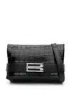 Victoria Beckham Mini B Pouch Cross Body Bag In Schwarz