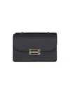 Victoria Beckham Black Mini Dorian Shoulder Bag In Black  