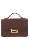 Victoria Beckham B Shoulder Bag In Bordeaux