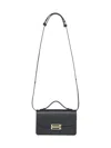 Victoria Beckham Black Mini Dorian Shoulder Bag In Black