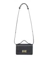 Victoria Beckham Black Mini Dorian Shoulder Bag In Black