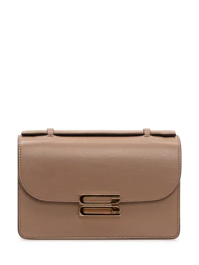 Victoria Beckham Mini Dorian Shoulder Bag In Pink