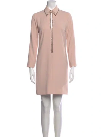 Pre-owned Victoria Beckham Mini Dress In Pink