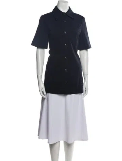 Pre-owned Victoria Beckham Mini Dress In Purple