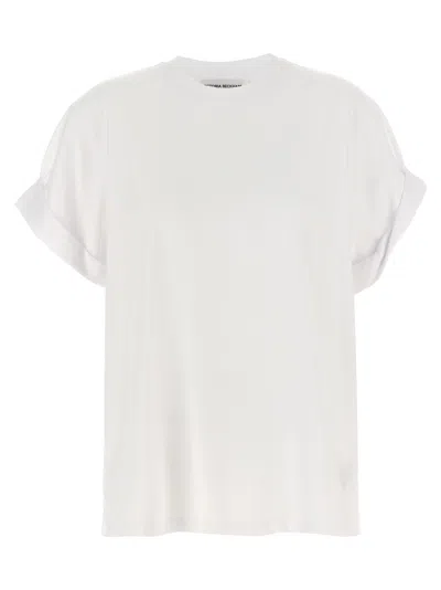 Victoria Beckham Crew-neck Organic-cotton T-shirt In White