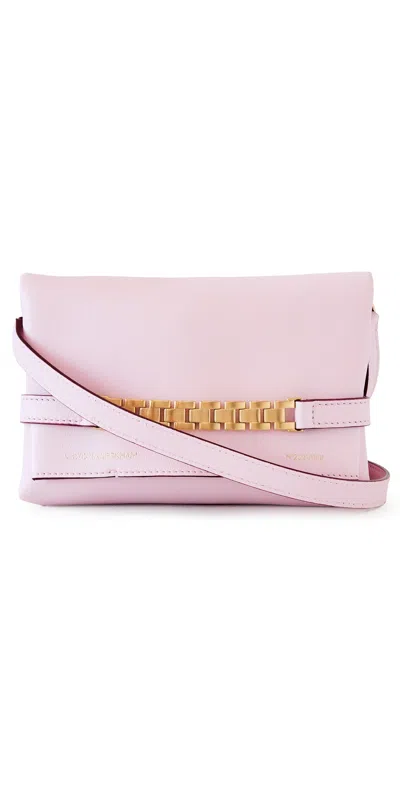 Victoria Beckham Mini Pouch With Long Strap Orchid