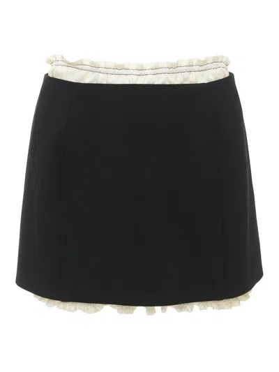 Victoria Beckham Minifalda - Negro In Black