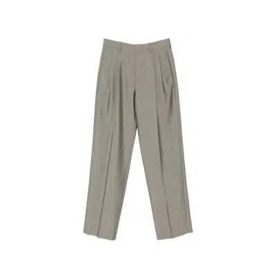 Victoria Beckham Mohair-wool Tailored Trousers In Multi
