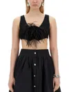 Victoria Beckham High Waist Straight Leg Trousers