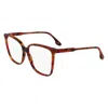 Victoria Beckham Multicolor Acetate Glasses (frames) In Brown