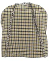 Victoria Beckham Plaid Wallet Shopper Bag In Multicolor Wool In Multi