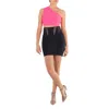 Victoria Beckham Vb Body One-shoulder Cropped Top In Pink