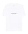 Victoria Beckham Be Honest T-shirt In White
