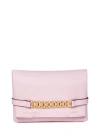 Victoria Beckham Orchid Pink Lambskin Clutch In Nude & Neutrals