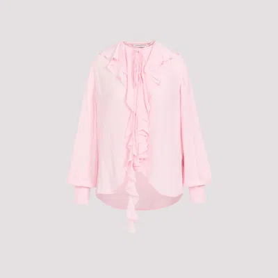 Victoria Beckham Romantic Blouse In Pink & Purple