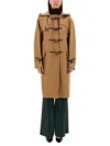 Shop Victoria Beckham Oversize Coat In Neutrals