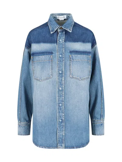 VICTORIA BECKHAM OVERSIZE DENIM SHIRT
